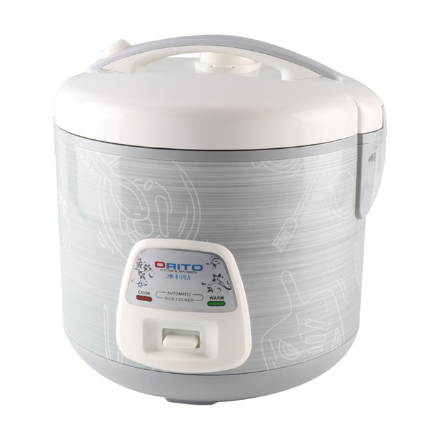 Small Kitchen Appliances Electric Rice Cooker Deluxe Shape Closed Lid 1.0L 1.2L 1.8L 2.2L 2.8L Available with Non-Stick Coating