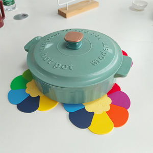 Alfombrilla de goma suave antideslizante para escritorio, impermeable, con aislamiento térmico, para el hogar, cocina, barra y protección de muebles comerciales - Product Image 4