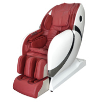 China Shanghai HENGDE Factory Tipo de lujo Grano de madera SL-track Mecanismo 4D Gravedad cero Auto Escaneo de cuerpo completo Silla de masaje para el hogar