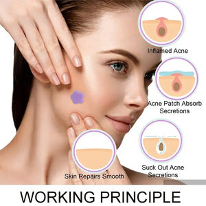 Parche Hidrocoloide para Acné y Espinillas con Forma de Estrella, Colorido, de Marca Privada, con Vitamina C, Colágeno y Aloe Vera, Hidratante e Impermeable - Product Image 6