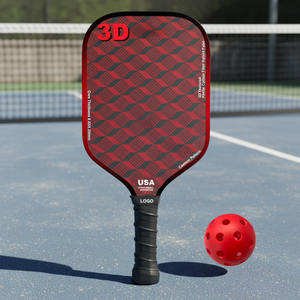 ไม้พายพิคเคิลบอล 3 มิติ ผิวสัมผัสแบบเคฟลาร์ คาร์บอนไฟเบอร์ ผสมผสาน รุ่น GEN 3 GEN4 แกนรังผึ้ง PP ขึ้นรูปด้วยความร้อน - Product Image 1