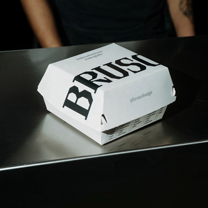 Caja de Hamburguesas de Lujo con Logotipo Personalizado, Estética Minimalista, Cartón Kraft, Empaque Sostenible para Hamburguesas <span class=keywords><strong>Gourmet</strong></span>, FSC - Product Image 2