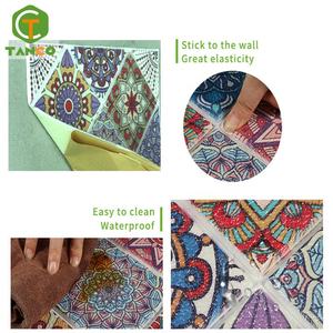 Self-Adhesive ตกแต่งห้องน้ำวอลล์เปเปอร์ตกแต่งบ้าน Papel De Pared ผนังกระดาษสำหรับเพดาน3d Pe Foam <span class=keywords><strong>Wallsticker</strong></span> - Product Image 2