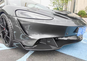 Nouveau kit carrosserie en fibre de carbone pour GT avec spoiler de pare-chocs avant, jupes latérales et capot – Auto-adhésif, inclut les accessoires de montage 2019- - Product Image 3