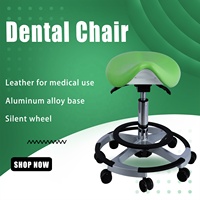 Chaise pivotante réglable moderne pour hôpital, atelier, école, chambre à coucher – Tabouret ergonomique de dentiste en acier inoxydable à mémoire de forme