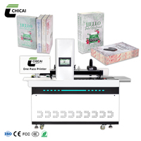 Imprimante automatique pour bords de livres Chicai CCB600, nouvelle, haute vitesse 40m/min, 1200dpi, CMYK, impression jet d'encre multifonction en une seule passe