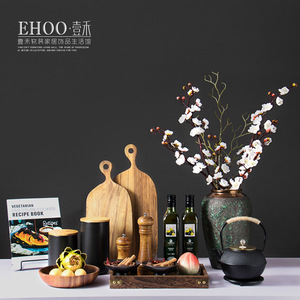 Chinese Style Kitchen Tray Decoration Set Creative Ornaments For Home Display - Product Image 1