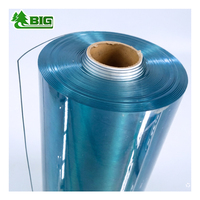 Rollo de Película de PVC Transparente Boligao, Lámina de PVC Suave Transparente de 30cm, 45cm y 60cm de Ancho para Cubierta de Mesa y Protección de Ventanas