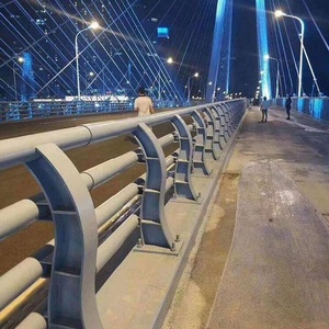 Sistema di Guardrail per Ponti Autostradali in Acciaio Zincato a Caldo Conforme MASH, Modulare e Facile da Installare - Product Image 2