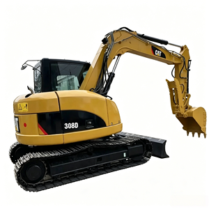 Excavatrice sur chenilles Caterpillar d'occasion de haute qualité, bien entretenue, modèles 307E, 308D, 308C, 308E, 312D, matériel de terrassement - Product Image 1