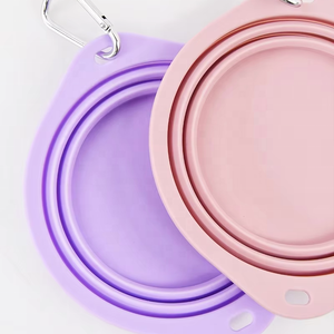OEM ODM Factory Wholesale Pet Silicone Folding <b>Bowl</b> Outdoor Portable <b>Dog</b> <b>Bowl</b> Travel Feeder for <b>Dogs</b> - Product Image 2