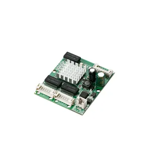 Module <span class=keywords><strong>de</strong></span> commutateur réseau Ethernet embarqué mini 3 ports 10M/100M/1000M adaptatif large tension DC9-60V pour carte PCBA - Product Image 6