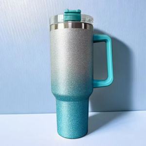 Taza de PC con aislamiento de acero inoxidable de doble capa de 40oz de primera generación, gran capacidad, termo al vacío moderno para fiestas, diseño de Vasos - Product Image 4