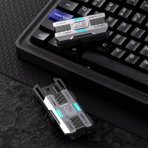 Luminous Push Slider, gadgets EDC pour adultes, jouet de bureau anti-stress, <span class=keywords><strong>spinner</strong></span> manuel, soulagement de l'anxiété, autisme, TDAH, cadeaux amusants - Product Image 4