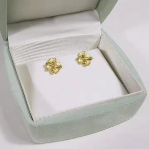 Elegante caja de anillo de boda de terciopelo gris de lujo, traje de siete piezas, contenedor de joyería de lujo para suministros de regalo - Product Image 5