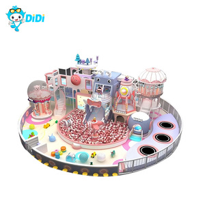 Productos multifuncionales para parques de atracciones comerciales para niños, juego de toboganes para niños, juego de columpio, equipo de patio interior, gimnasio - Product Image 1