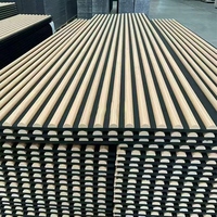 Panneaux acoustiques insonorisants en bois pour décoration intérieure, imperméables, absorbant le son, panneaux muraux en bois, panneau mural insonorisant