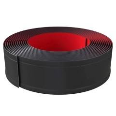 <span class=keywords><strong>Plinthe</strong></span> en PVC blanc moderne à profil bas avec système adhésif pour des transitions discrètes entre les sols en <span class=keywords><strong>bois</strong></span> clair et les murs lisses - Product Image 2