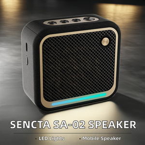 <span class=keywords><strong>Enceinte</strong></span> sans fil portable SENCTA <span class=keywords><strong>SA</strong></span>-02 avec éclairage LED RVB, cadeau exquis - Product Image 2