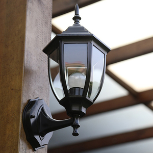 European Style Antique Solar Wall Lights Villa Garden Exterior Lamp Wall Mounted Indoor Lights Outdoor Waterproof Wall Lantern - Product Image 5