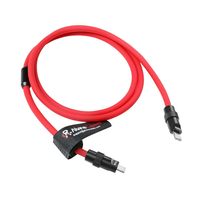 Câble USB-C ultra-souple Alvin's Cables, cordon de charge rapide PD personnalisé avec transfert de données pour iPhone, iPad, Android