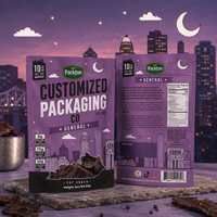 Solución de control de frescura para envasado de carne seca en bolsas verticales, para proveedores de snacks proteicos de carne de res, muestra personalizada.