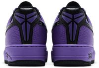 Chaussures de basket-ball unisexes Bryant X FC Barcelona X Low Purple à lacets avec semelle intermédiaire en EVA, doublure en mesh et semelle extérieure en caoutchouc