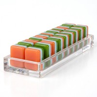 Set Mahjong Amerika Hijau Zamrud Kelas Atas dengan Alas Batu Giok, Papan Permainan Bunga Bonsai Pot Shanghai Lady Joker Vintage, Set Hadiah