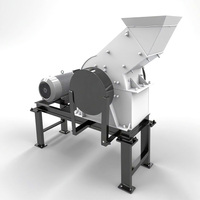 Petit concasseur à marteaux pour pierres avec moteur haute performance, machine mobile de fabrication de sable et de béton pour briques