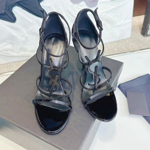 Chaussures à talons hauts pour femmes, de luxe, de marque, respirantes, imperméables, en cuir véritable, bout pointu, grande taille, haute qualité - Product Image 5