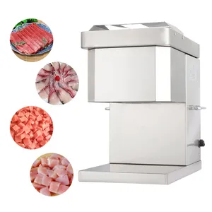 Chinese sale meat dicing cutting machine 900kg/h poultry cutter fresh frozen meat cutting
