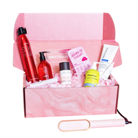 Produit de soin des cheveux Abonnement Supplie Emballage Boîte Courier Colis Mailer Boîtes d'expédition pour les cheveux Cires Cheveux Gels Paquet