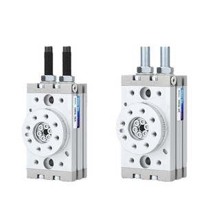 Cylindre rotatif pneumatique Qingze HRQ 10A 20A, corps en aluminium, rotation réglable à 90 et 180 degrés - Product Image 1