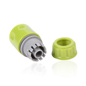 Conector de manguera de agua Huabangshi de 4 puntos, 16 mm, de plástico, de conexión rápida, para conexión de tubería de agua de lavadora de autos - Product Image 2