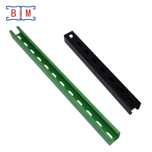 ערוץ יוניסטט ירוק שחור מצופה 1-5/8 "strut <span class=keywords><strong>u</strong></span> ערוץ סוג צבוע צבוע - Product Image 2