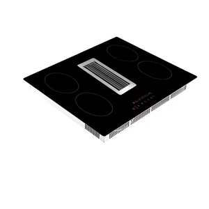OEM avec table <span class=keywords><strong>de</strong></span> <span class=keywords><strong>cuisson</strong></span> électrique Flex Zone avec <span class=keywords><strong>plaque</strong></span> à induction à ventilation descendante avec hotte aspirante intégrée - Product Image 5