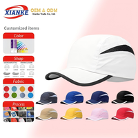 Gorra Trucker de 5 Paneles con Bordado, de Secado Rápido, para Hombre y Mujer, Marca XNKY OEM 2026, de Alta Calidad, con Cierre a Presión, Personalizable con Logotipo