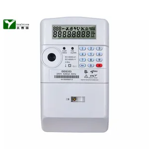 YTL meter prabayar 1000imp/kwh Split tipe 1 fase 2 kawat multifungsi prabayar pengukur listrik pemasok