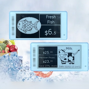 Écran E-Paper Noir et Blanc de 2,66 pouces avec étanchéité IP68 avancée et performances à basse température pour application en supermarché intelligent - Product Image 1