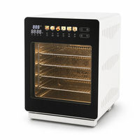 Four à vapeur et à cuisson 18L, four électrique de comptoir avec générateur de vapeur, 1600W, commande tactile