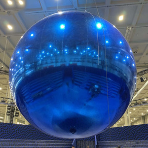 Palloncini a Stella Dorati su Misura Palloncini Trasparenti Glitterati Decorazione per Matrimoni e Feste Sfere a Specchio - Product Image 2