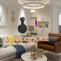 Support mural Rexiao pour Google Home Mini Assistant vocal, noir/blanc, en ABS, accessoires gain de place, support de suspension