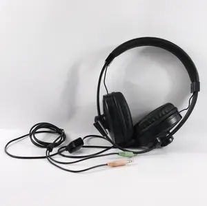 ראש רכוב אלחוטי אוזניות פעיל רעש ביטול נייד טלפון מחשב אוזניות סופר ארוך סיבולת משחק אוזניות