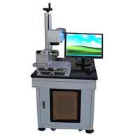 Nouvelle machine d'impression de cartes de visite au laser à fibre optique haute précision 20W 30W prenant en charge les formats DXF/PLT/BMP/AI/DWG