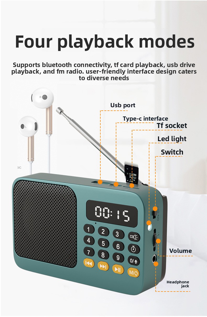 mini bluetooth mp3 player