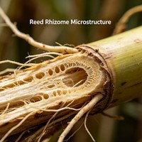 Gedroogde rietwortel grondstof voor kruidenthee, dranken, zoete kruiden, wierook, zeep, masker, shampoo en extractproductie