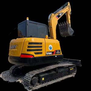 Excavadora Hidráulica SANY SY60C SY60 Original Usada, Mini Excavadora SANY SY60C de 6 Toneladas, China en Stock, Pocas Horas, Gran Oferta - Product Image 2