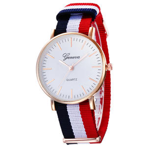 <span class=keywords><strong>Geneva</strong></span>-reloj de cuarzo de platino para hombre, cronógrafo con correa de aleación de nailon, informal, a la moda, marca de lujo, gran oferta - Product Image 4