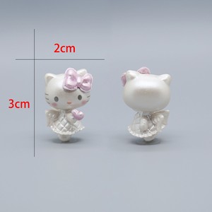 ฟิกเกอร์มินิ KT ยอดฮิต วัสดุตกแต่งเคสโทรศัพท์ PVC DIY พร้อมกาวติด - Product Image 4