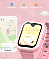 Reloj Inteligente M01 con Tarjeta SIM 4G y Cámara, Reloj Digital Inteligente para Niños con GPS y Tarjeta SIM, Montre Intelligente 4G